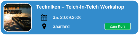 Hier geht es zum Smartfisch Akademie Split-Pond Kurs ins Saarland